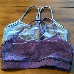 2 Lululemon sport bra size 4